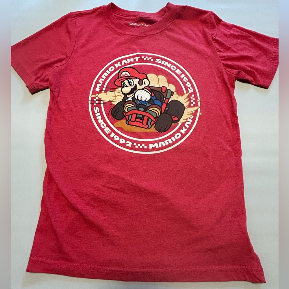 MarioKart kids T-Shirt Size 12